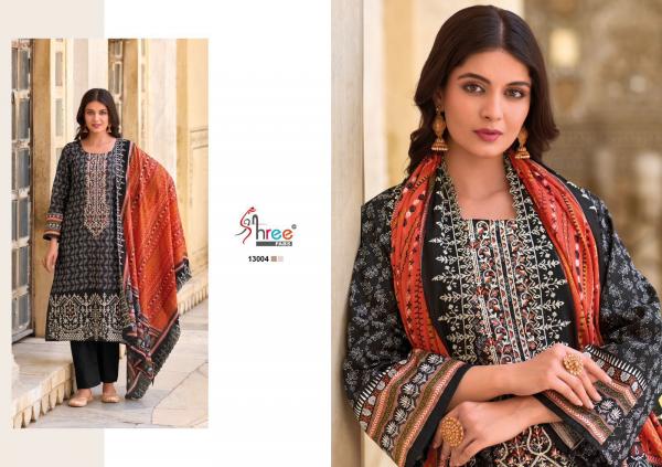 Shree Bin Saeed Lawn Collection Vol 13 Pakistani Salwar Kameez